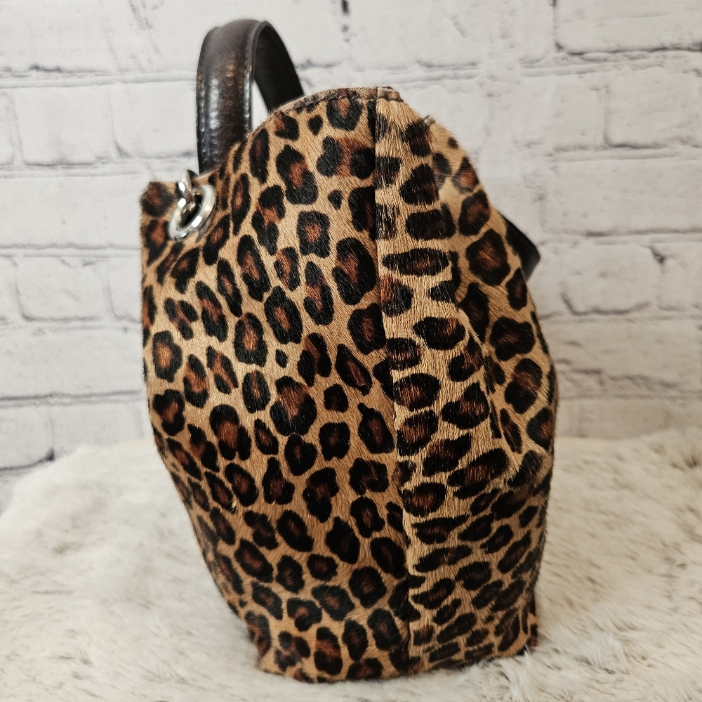 ⭐️ Maurizio Taiuti animal print calf hair bucket bag - Picture 9 of 12
